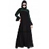 Dual colored abaya- Black and Green Dual colored abaya- Black and Green